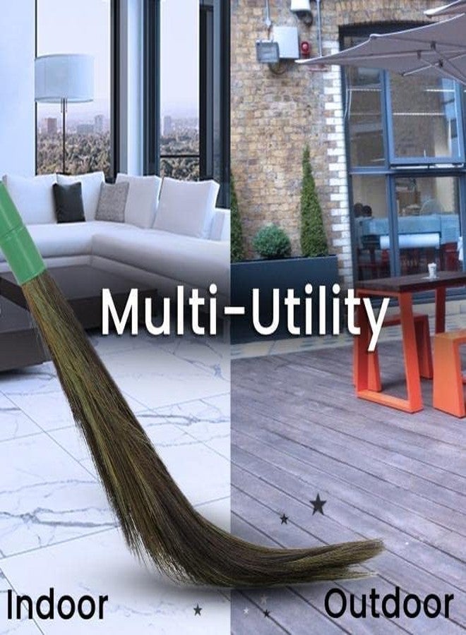 ZINGARO Soft Grass Floor Cleaning Broom | for Home & Office Cleaning | Dust Free | Multi-Color | (Phool Jhadu) Pack of 1 - Image 3